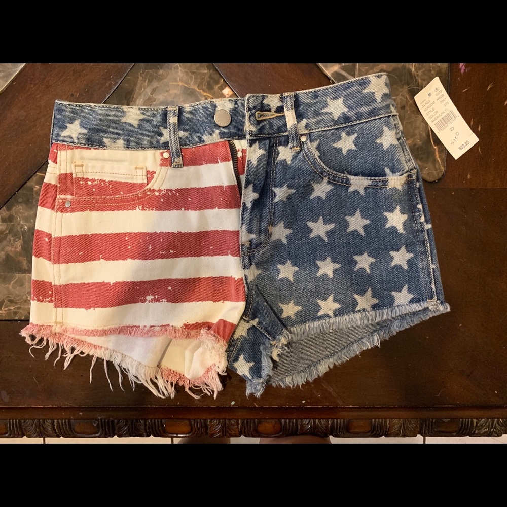 American Flag shorts